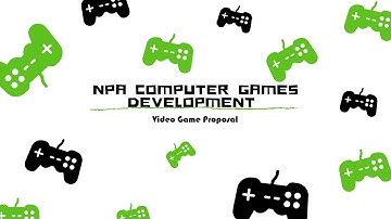 NPA Games Development, game proposal video