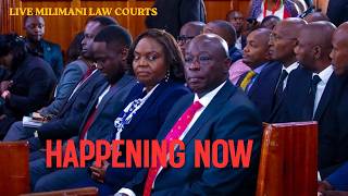 LIVE: HIGH COURT DELIVERS VERDICT ON RIGATHI GACHAGUA IMPEACHMENT CASE