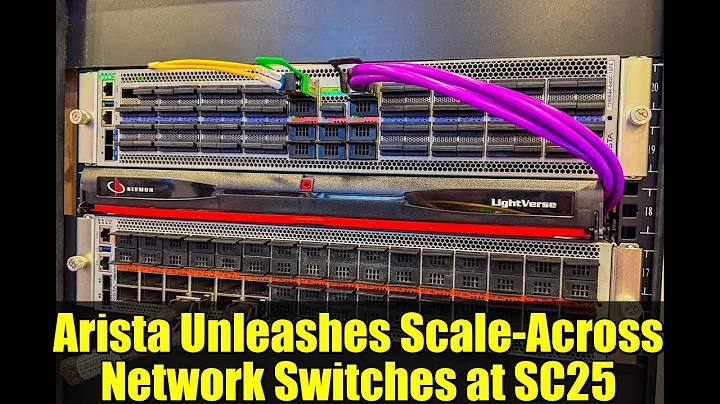 Arista Unleashes Scale-Across Network Switches at SC25 | 800G AI Cluster Networking