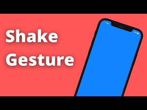 Swift: Device Shake Gesture (2021, Xcode 12, Swift 5) - iOS Development