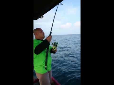 Pancing laut dalam ikan layaran - YouTube