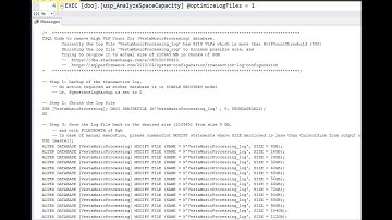 Get Rid of High VLF Issue @OptimizeLogFiles