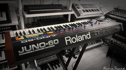 Roland Juno-60 Analog Synthesizer (1982) *Timeless Synth*