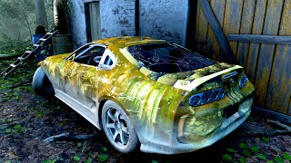 Rebuilding Abandoned Toyota Supra MK4 - Forza Horizon 5 (4K UHD)