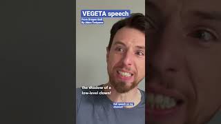My take on Vegeta’s speech #vegeta #vegetaspeech #animespeech #dragonball #dragonballz