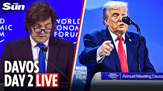 LIVE: Argentina’s Javier Milei delivers keynote at Davos WEF