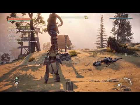 HORIZON ZERO DAWN-----15 minutes gameplay(PS4)