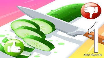 Perfect slices game games gameplay android ios app all levels #1