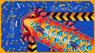 🐍WORMSZONE.IO | Giant Slither Snake Top 01 🏆 | Epic Worms Zone Biggest Snake Gameplay! | Kalun yt screenshot 3