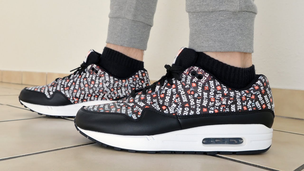 Nike Air Max 1 Premium on Feet Review (Just Do It)