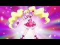Love y las Clovers se convierten en Fresh Pretty Cure! en Precure All-Stars New Stage (2012)