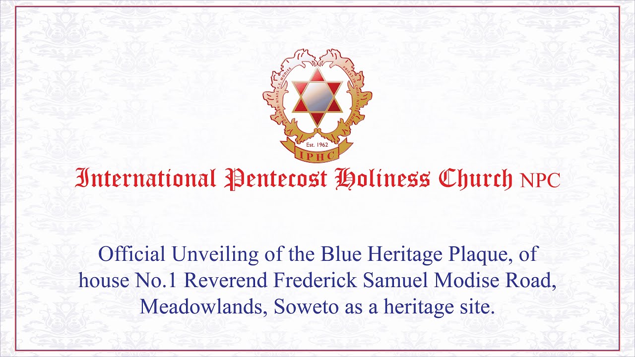Official Unveiling of the Blue Heritage Plaque Live Stream - YouTube