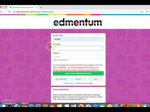 How to sign-in: Edmentum