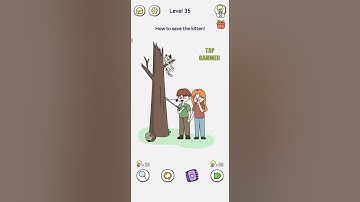 brain maze level 35 gameplay walkthrough Solution