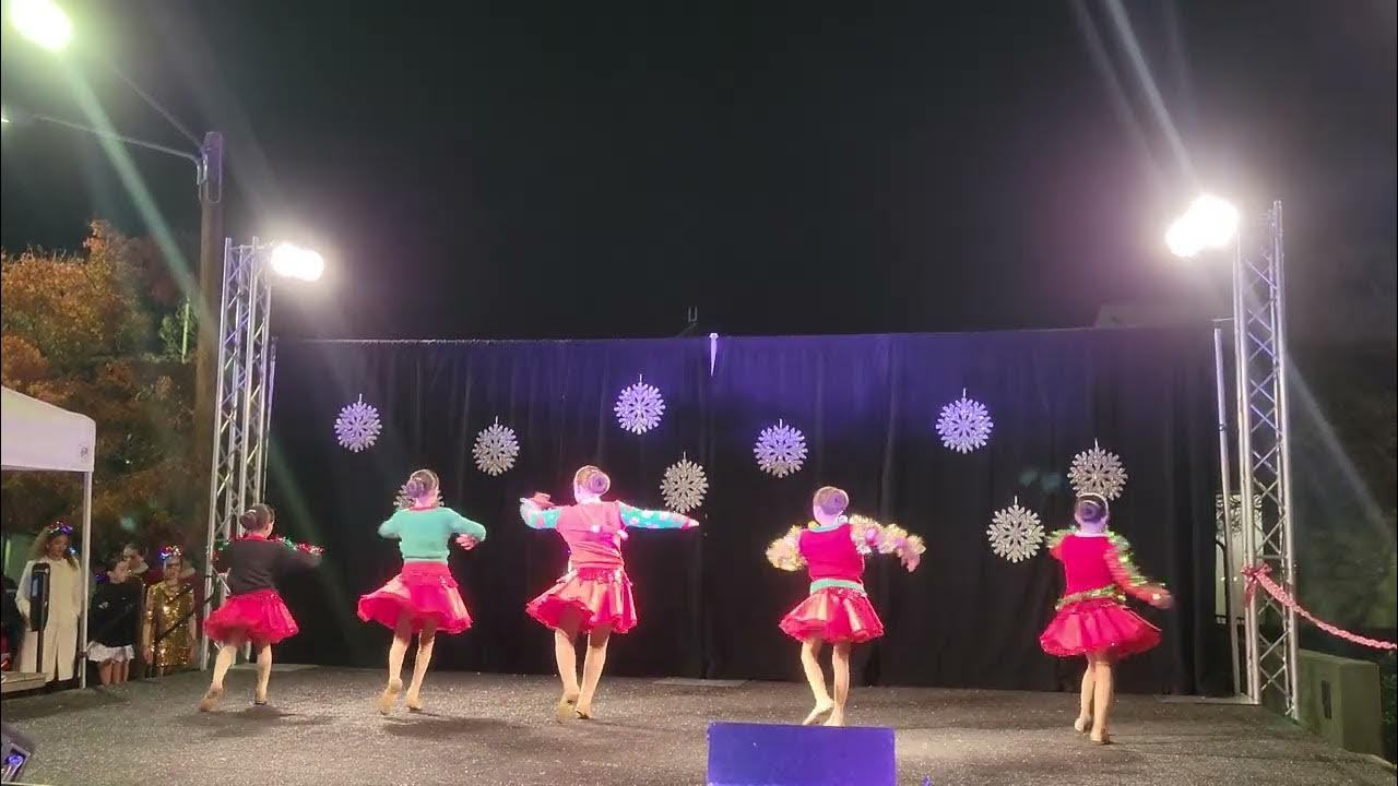 2022 Dec 2 Santa Clara Tree Lighting Show 2 YouTube