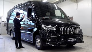 2024 Mercedes Sprinter VIP Luxury KING VAN - Full Review Interior Exterior screenshot 1