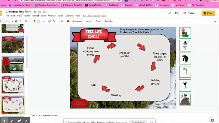 Christmas Tree Farm Virtual Field Trip Directions