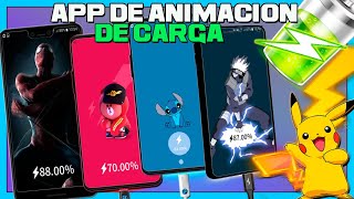 CARGA TU MÓVIL CON ESTILO - Como Poner o Cambiar ANIMACIONES DE CARGA USB DE BATERÍA en ANDROID screenshot 3