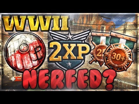 CoD WW2 : War XP Nerfed였습니까? + 폭파 훈장 XP 버그 및 작전 인터셉트 XP 고장