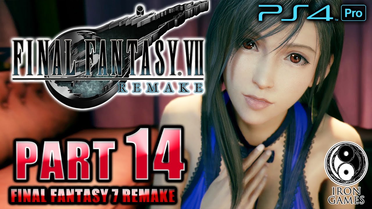 #14【ファイナルファンタジーⅦリメイク/高画質】ティファ姉さん、セクシードレスでチョコボ車に乗せられて【FF7R】