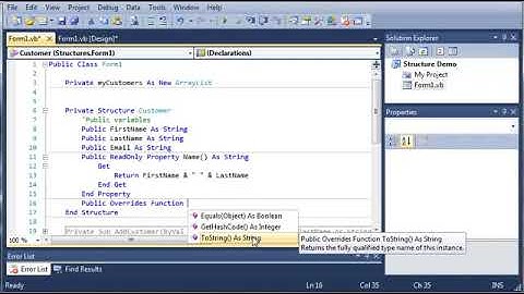 Visual Basic Tutorial   78   Overriding Functions