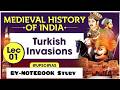 Medieval History of India Series | Lecture 1 : The Turkish Invasions | Rise of the Delhi Sultanate |