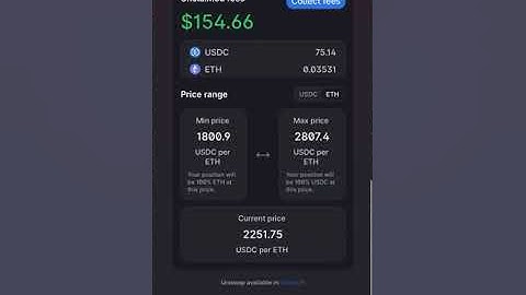 Experience with Uniswap V3 Concentrated Liquidity - ETH USDC Pool