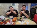 Мукбанг! Mukbang! покупные осетинские пироги🤨хейтер должен быть позитивный😘