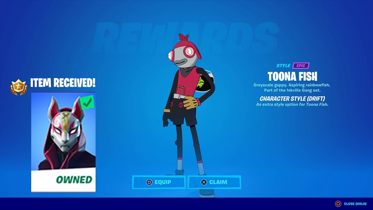 How To Unlocked Drift Toona Fish Edit Style In Fortnite! (25,000