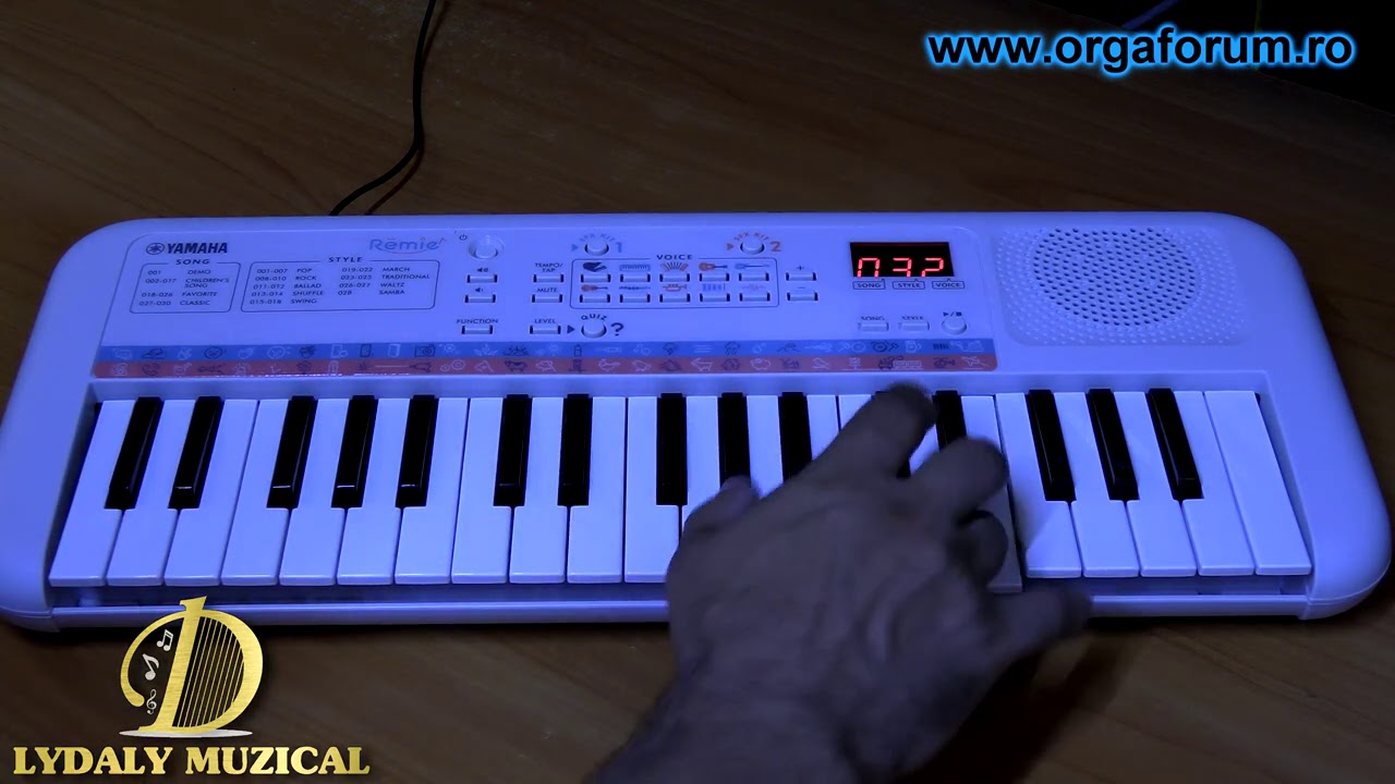 Teclado Musical Infantil 37 Teclas Mini Remie Yamaha PSS-E30