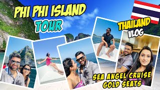 A Day Tour to Phi Phi Islands🌊🌴🤿 | Sea Angels Cruise Gold Experience #vlog #phiphiislands #thailand 