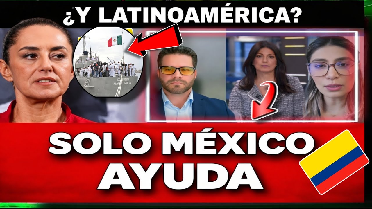 ASÍ REACCIÓNAN EN COLOMBIA AL VER QUE MÉXICO AYUDA A CUBA 