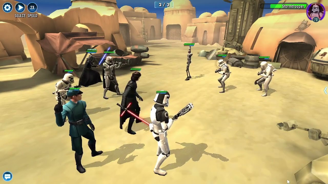 Star Wars Galaxy of Heroes Galactic Legend Hunt Part 21: First Order Executioner 7 Stars!