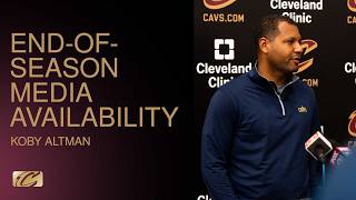 Koby Altman End-of-Season Media Availability | 05.29.2026