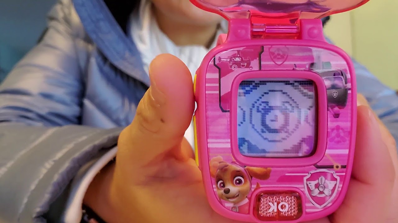 Vtech Paw Patrol Learning Watch Demo - YouTube