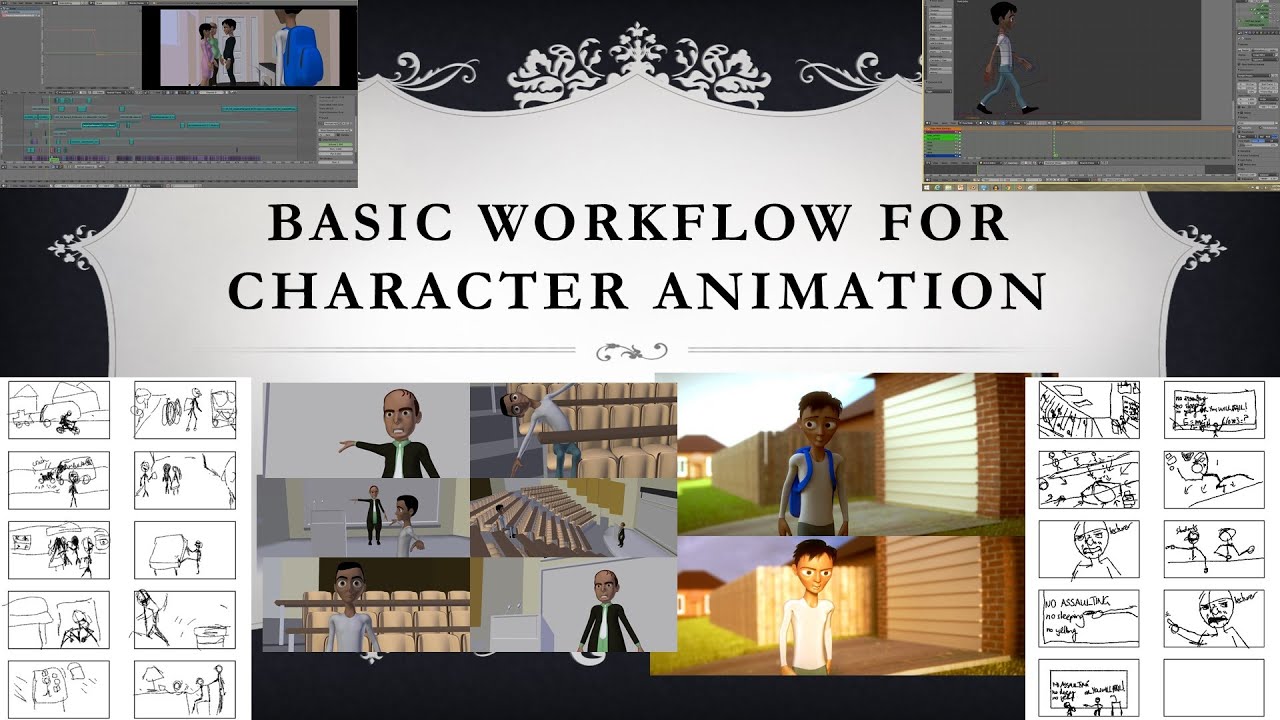 Basic Workflow for Character Animation in Blender - YouTube