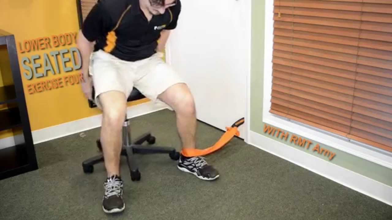Therex Lower Body Seated Exercise 4 YouTube