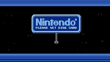Startup Screen - Famicom Disk System BIOS