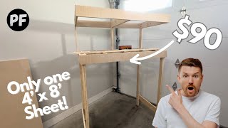 Building a MODEL RAILROAD / DIORAMA Display Module | Part 1 - Modular Benchwork