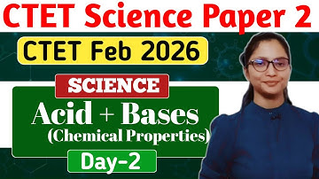 CTET Feb 2026 | CTET Science Paper 2 | Science CTET Junior Level | CTET Paper 2 Science | CTET 2026 