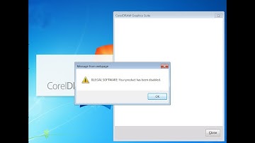 ILLEGAL SOFTWARE! your product has been disable corel darw x7 | Problem ko solve kaise karen 2021