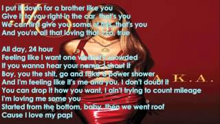 Jennifer Lopez Ft   French Montana   I Luh Ya Papi LYRICS