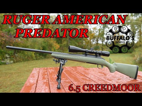 Ruger American Predator Hunting Rifle 6.5 Creedmoor ~ THE GOOD, THE BAD AND THE ACCURATE!!