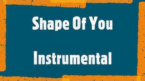 Shape of You (Instrumental) | Rising YoungStars