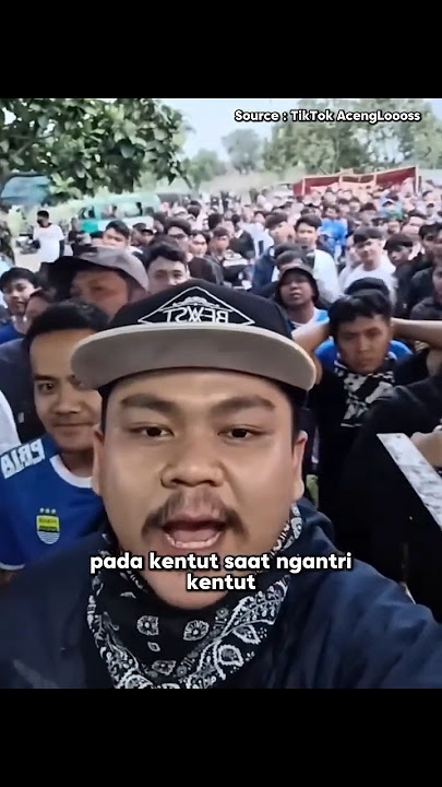 LAPOR KDM PEDAH AYA NU HITUT🤣🤣 BOBOTOH SAAT MAU MASUK STADION NONTON PERSIB VS BARITO #kdm #persib