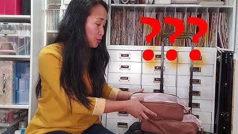 Unboxing:  ROLLING TOTE FULL OF PAPER CRAFTING GOODNESS!!!