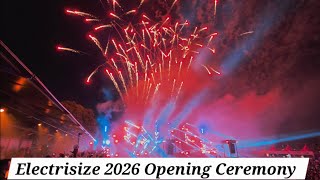 Electrisize 2026 Opening Ceremony Fan Edition 