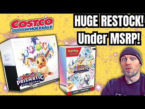 Prismatic Evolutions Bundle UNDER MSRP Coming To Costco! - YouTube