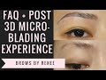 Microblading Eyebrows Before And After Care