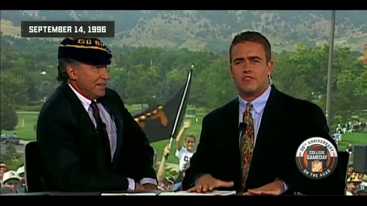 ESPN Gameday Flashback to 1996 - YouTube
